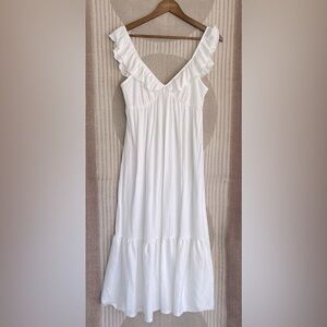 Caution to the Wind Ruffle Night Dress